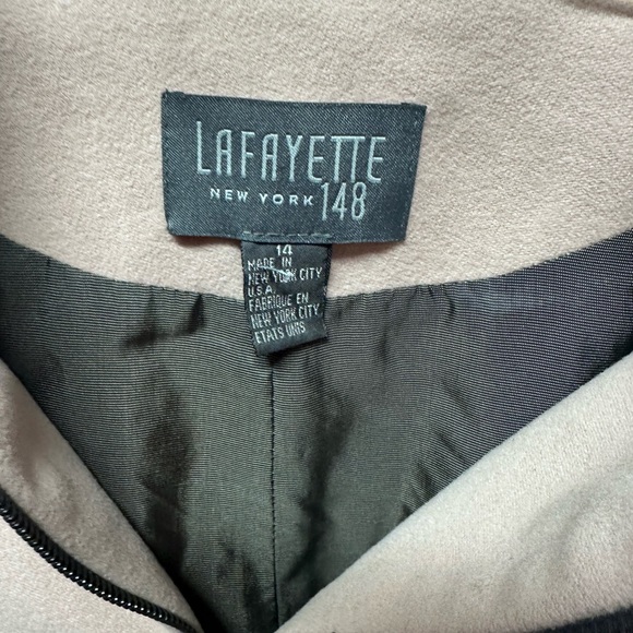 lafeyette Jackets & Blazers - Lafayette 148 New York Beige Women's Blazer